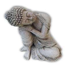 Peaceful Buddha - gray