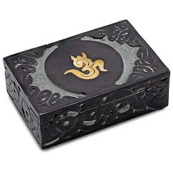 Steatite Tarot Box with OM