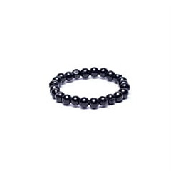 Black Tourmaline Elastic Ring