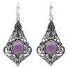 Amethyst earrings