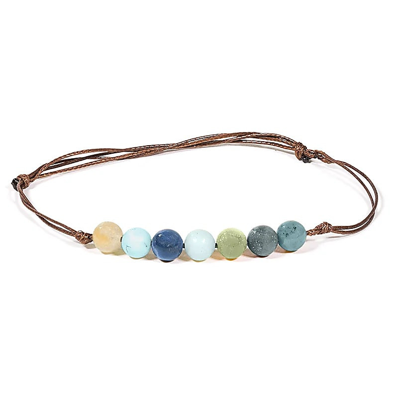 Adjustable amazonite bracelet