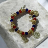 Pulsera Santa Sara Kali Multicolor con Colgantes | Raiza