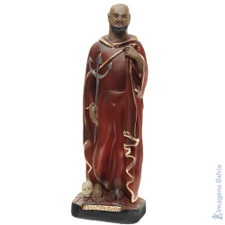 Imagem de Exu Caveira em Gesso 20 cm | RAIZA