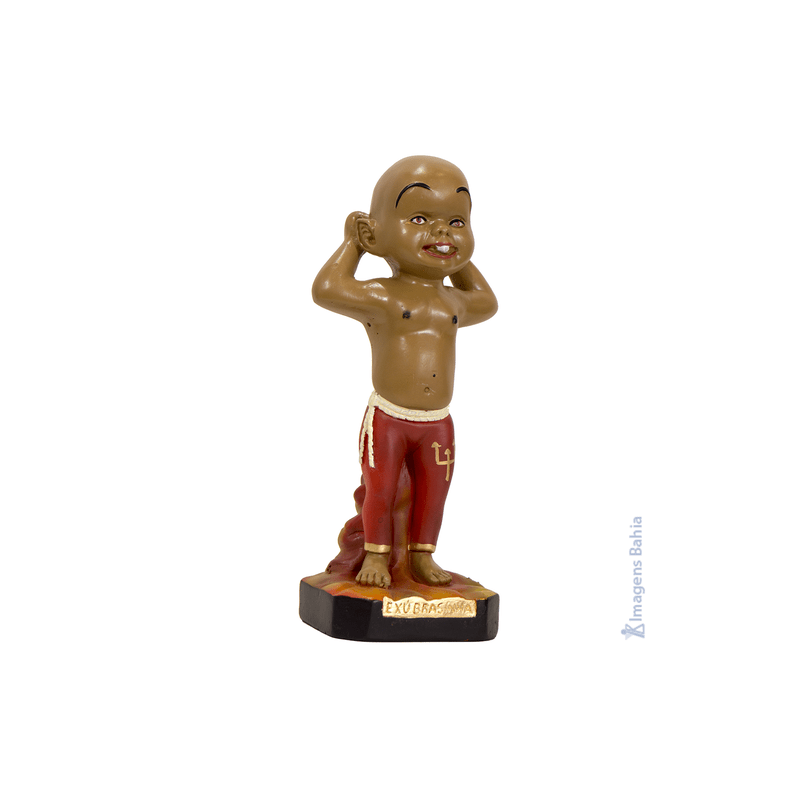 Imagem de Exu Brazinha em Gesso 20 cm | RAIZA