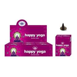Incenso Happy Yoga (Cones)