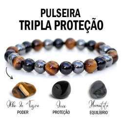 Pulseira Tripla Proteção - 10 mm