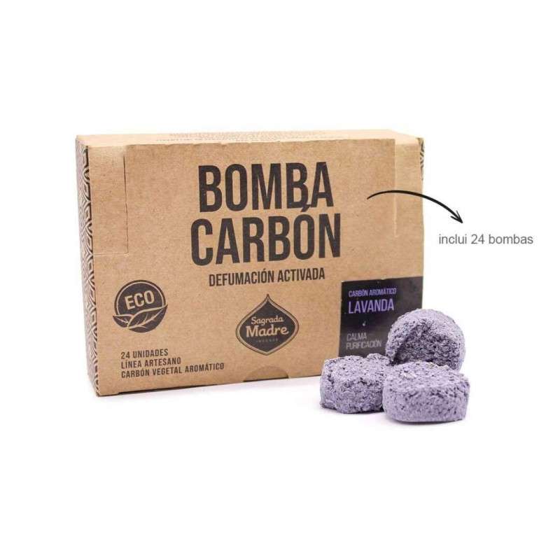 Bomba Carvão Lavanda