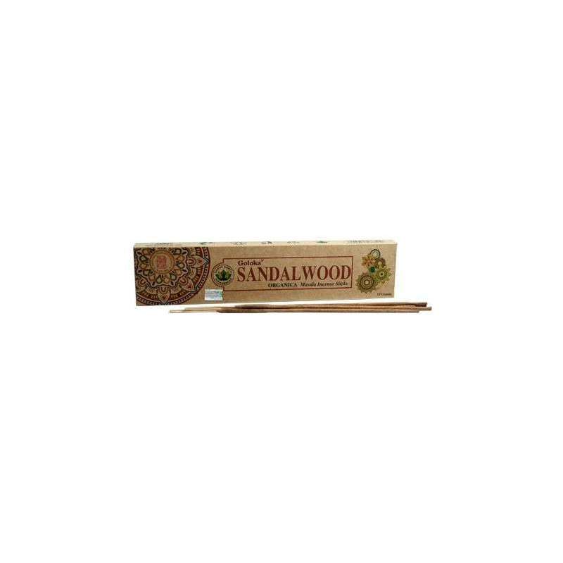Goloka Sandalwood Organic Incense