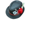 Black Hat with razors, dice and deck of cards (CH06)